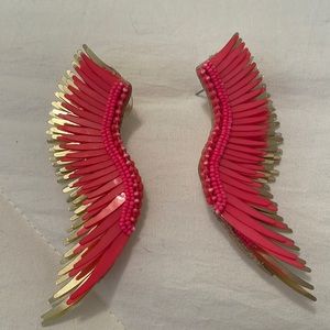 Mignonne Gavigan Earrings Hot pink